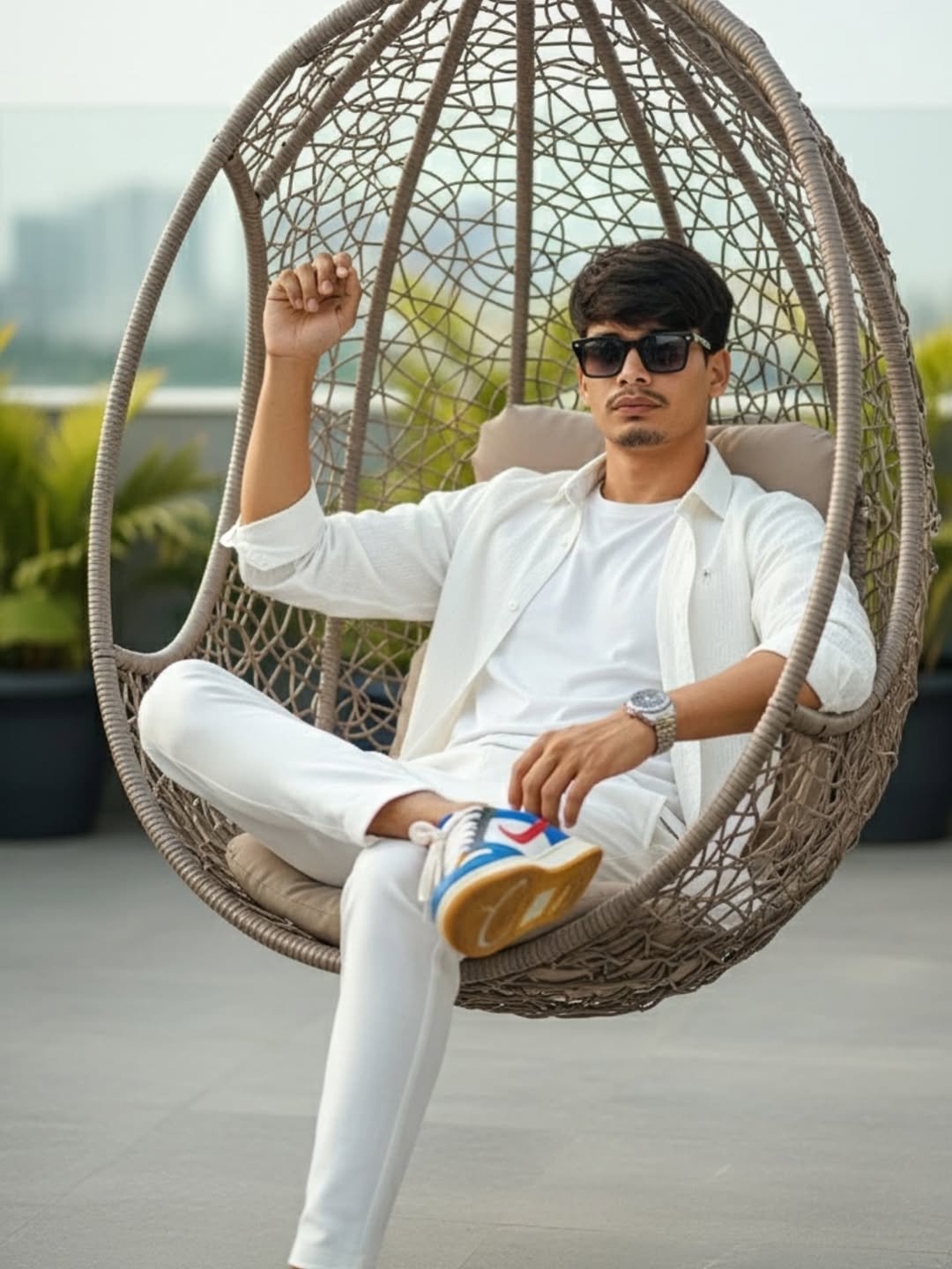 cinematic lifestyle portrait